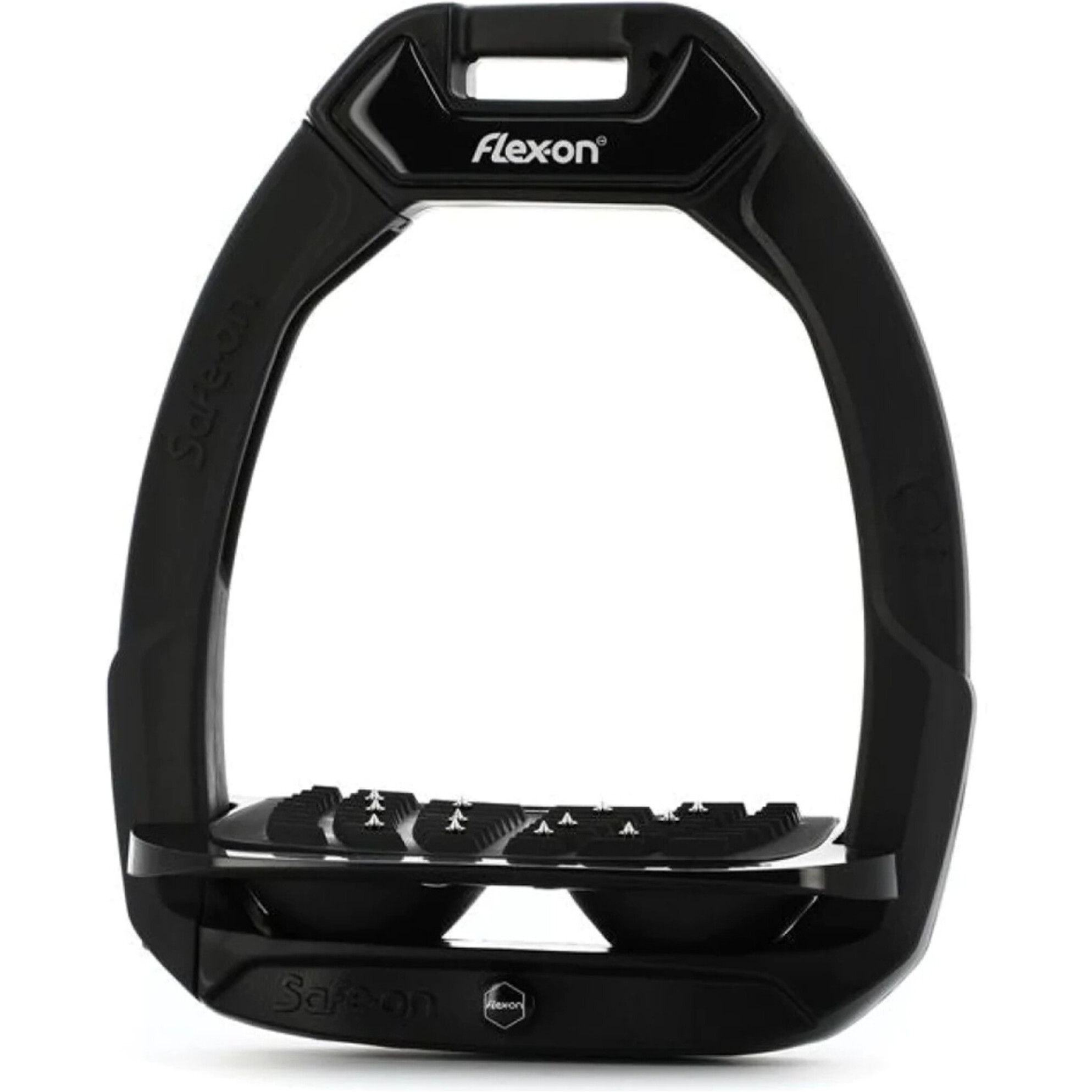 2022 Flex-On Safe On Ultra Grip Stirrups SO05IUG0505 - Black